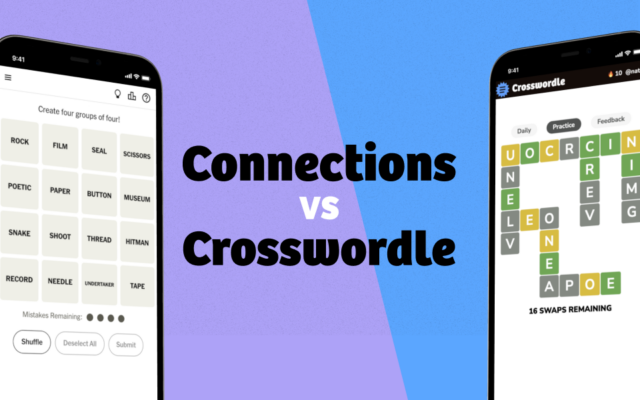 Crosswordle connections featured