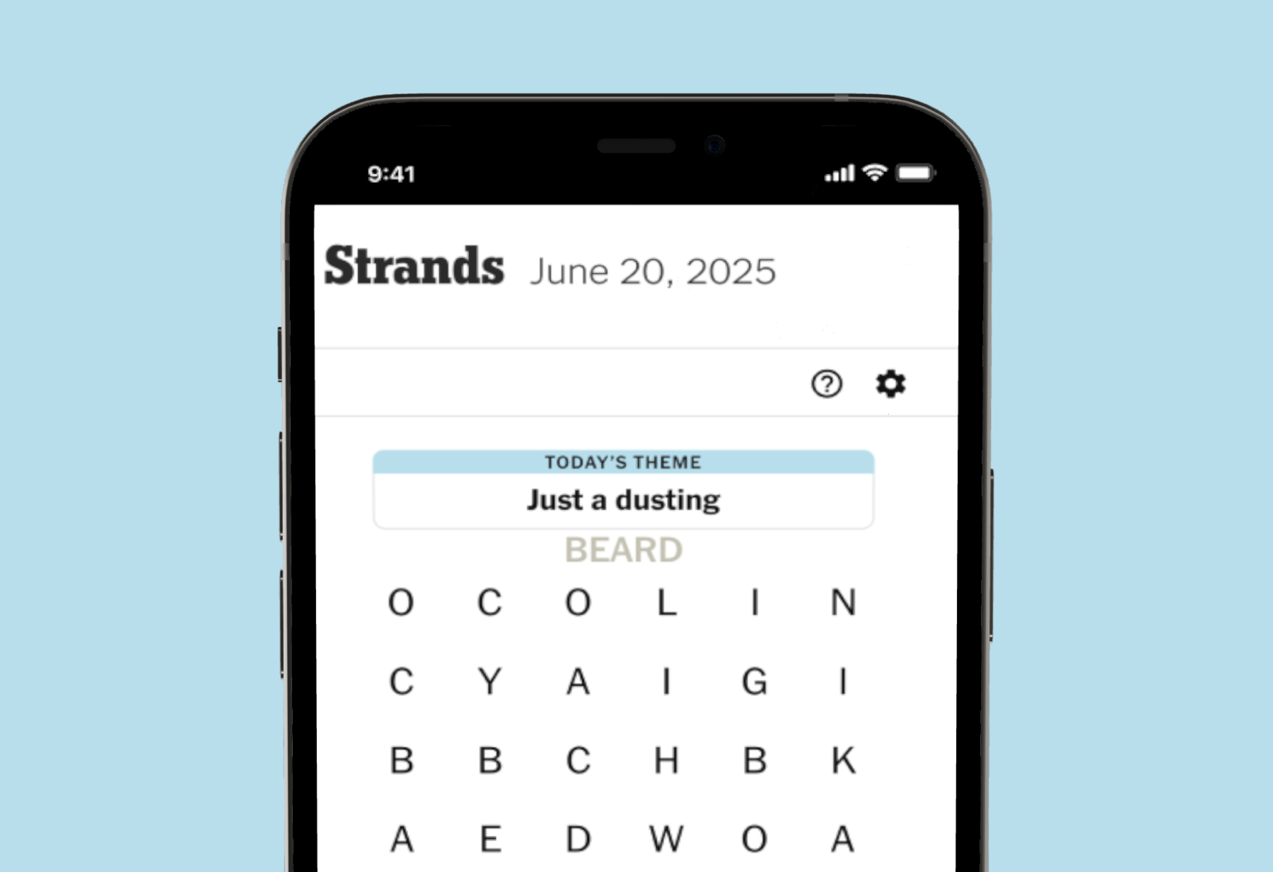 NYT Strands