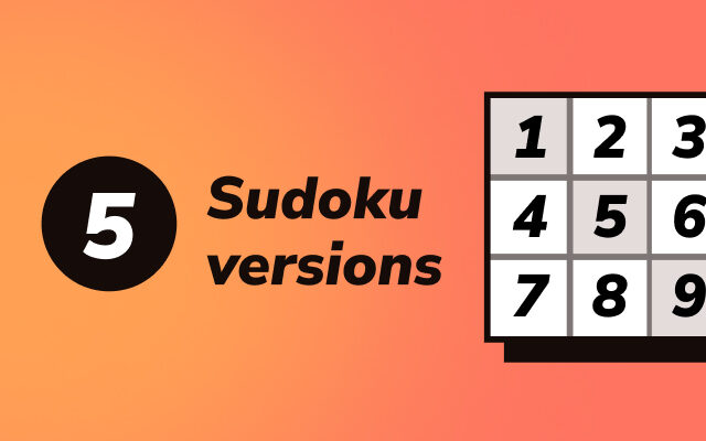 Featured sudoku versions
