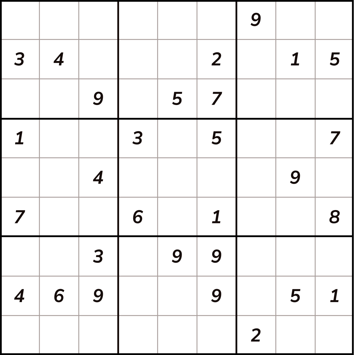Sudoku Grid