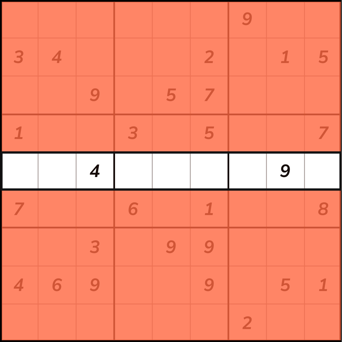Sudoku Row