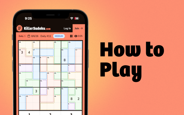 Killer sudoku how to play featured