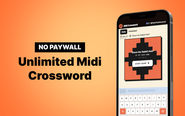 Free midi crossword featured