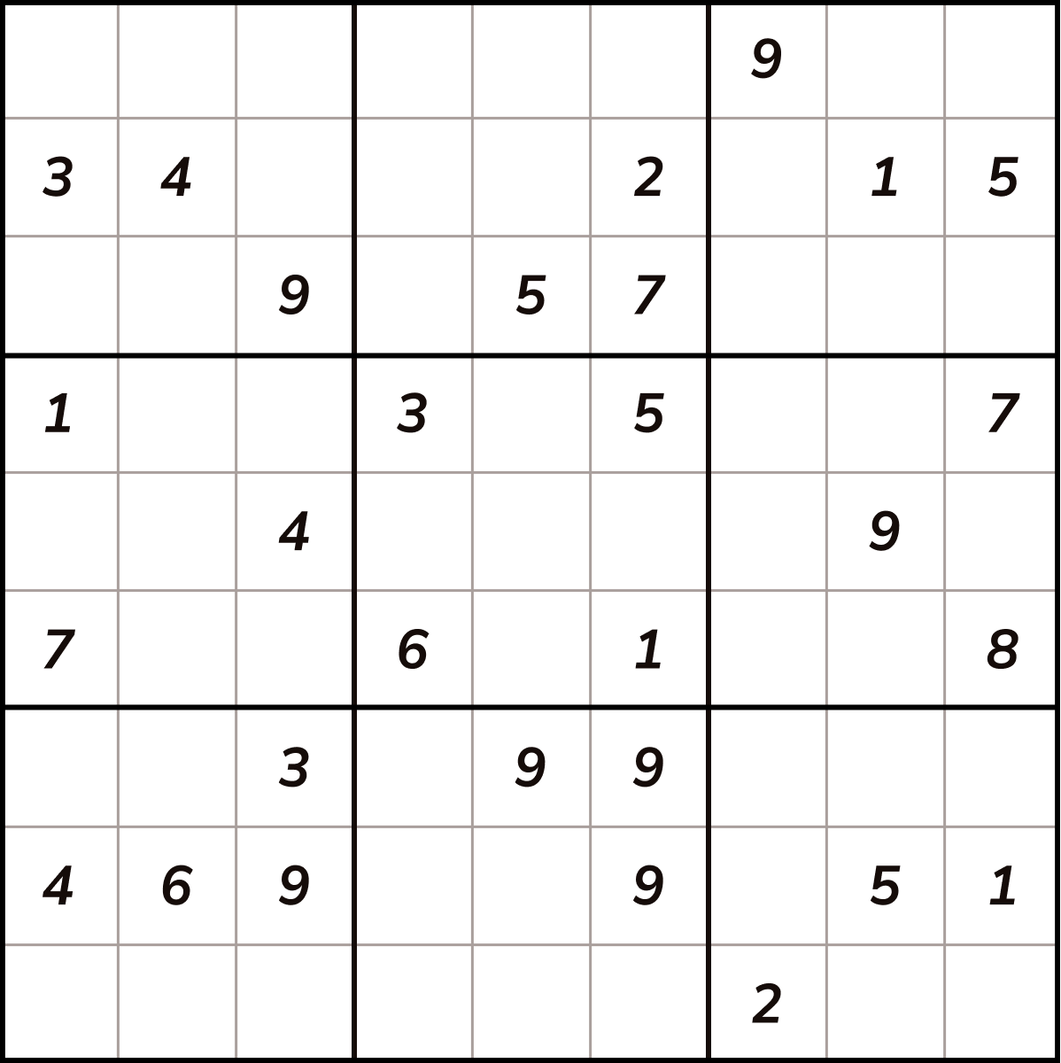 Sudoku was the first popular number puzzle